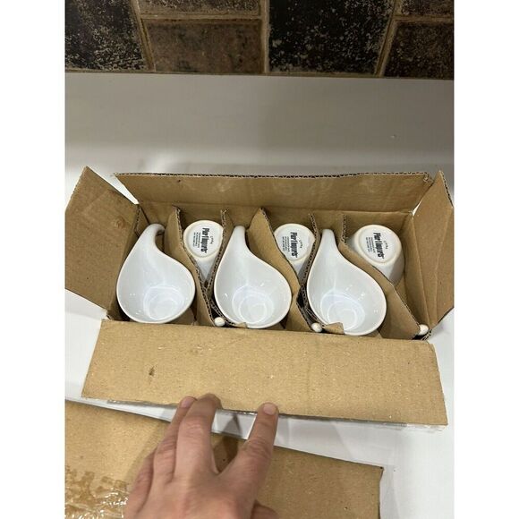 Pier 1 Imports Tasting Party 6 pieces Tasting Spoon Set and 1 Slate Tray - Picture 7 of 9